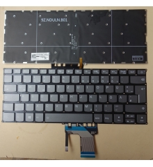 Bàn phím Laptop Lenovo Ideapad 720S-14, 720S-14IKB, 320S-13IKB (LED - Có nút nguồn) 